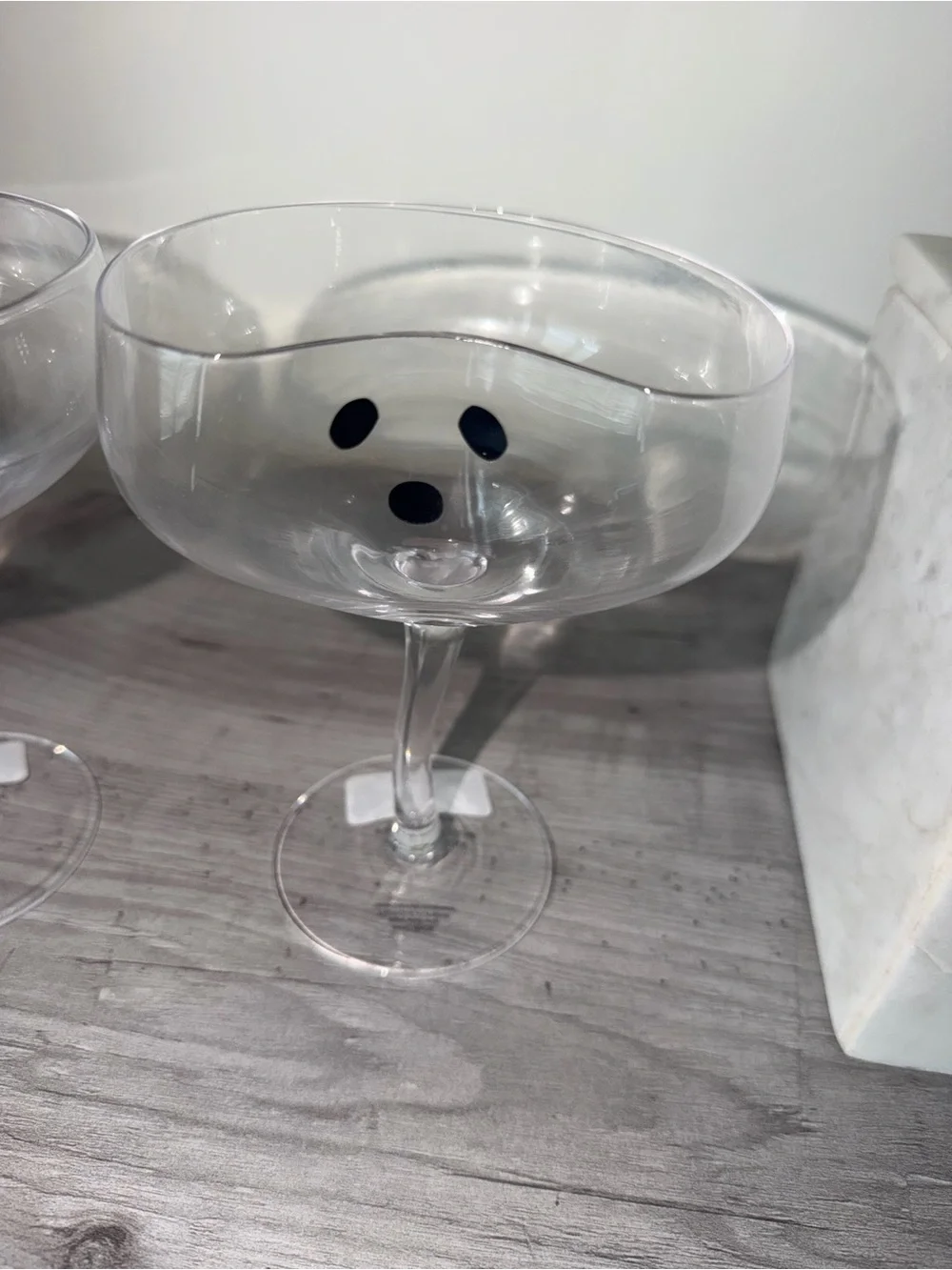 Viral Ghost Martini Glasses